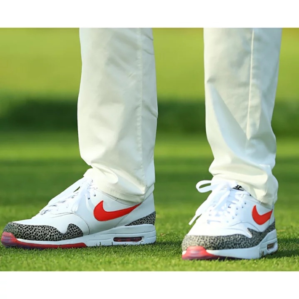 Nike Air Max 1 G NRG Habanero Red White BQ4804-101 Golf Shoes Sz 11 Men’s